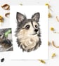 Personalised Pet Portraits - Signed A5 or A4 Print