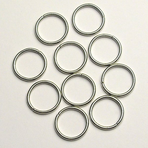 10 x 16 mm Jump Rings 