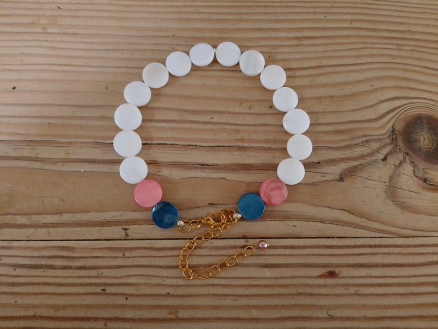 Handmade beaded bracelet