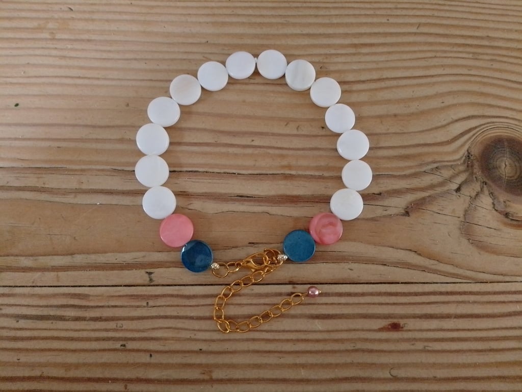 Handmade beaded bracelet