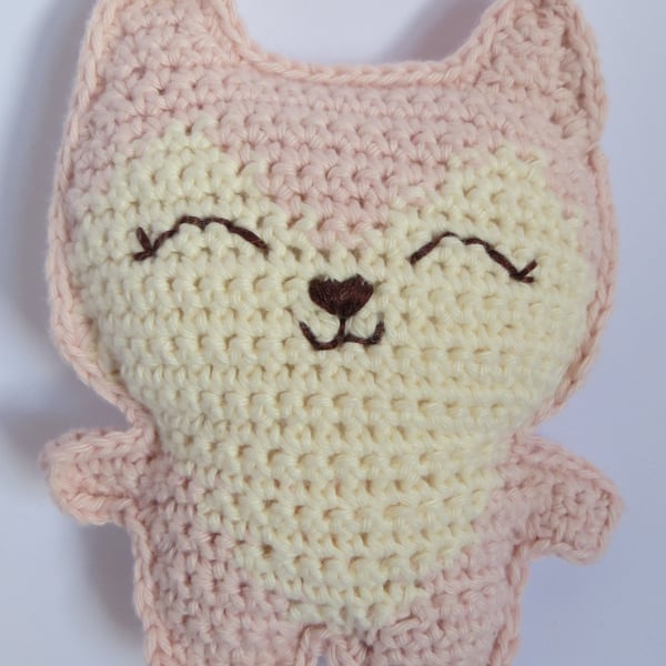 Fox, Baby Gift, Crochet Toy, Cotton yarn