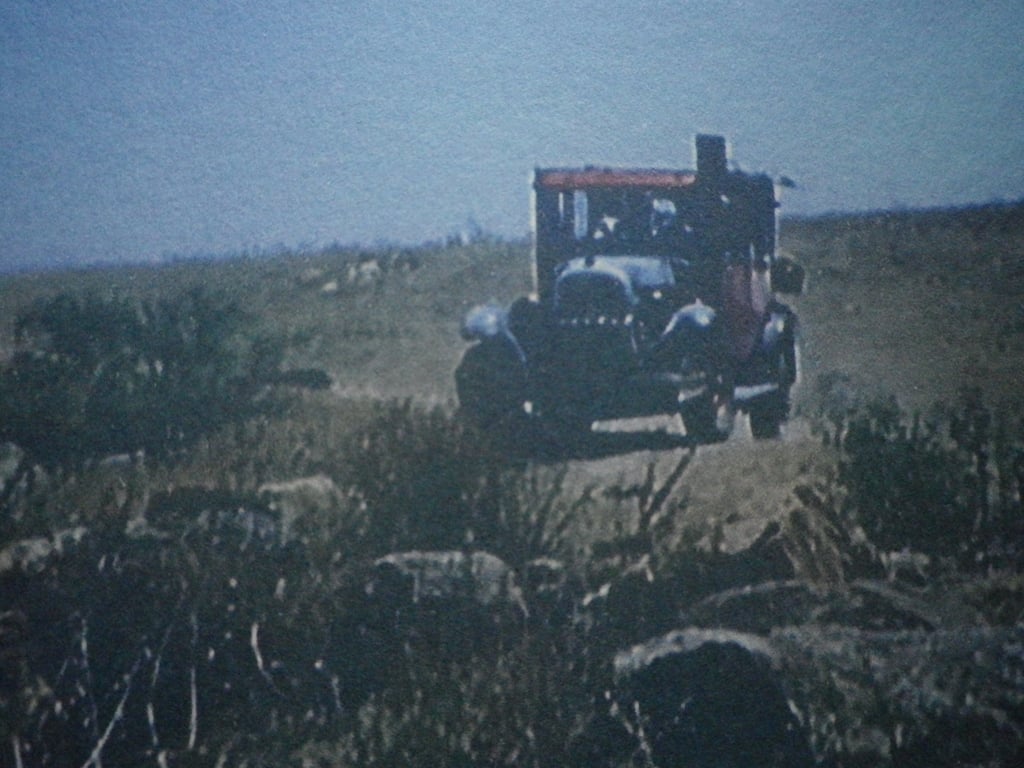 Out of Gas 1925, A4 unframed ,mounted, free hook & easel, free shipping   6764