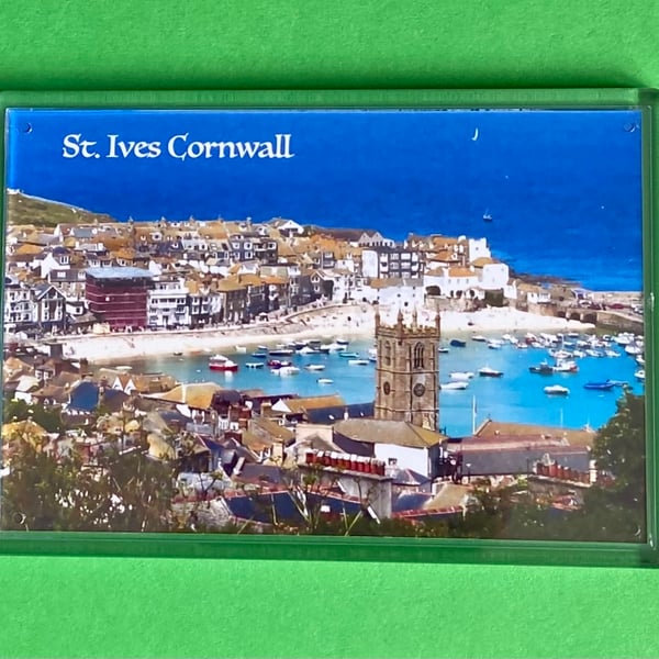 St.Ives Bay Cornwall - Jumbo Fridge Magnet