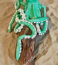 Handmade Clay  Octopus on Devon driftwood  - Image 2