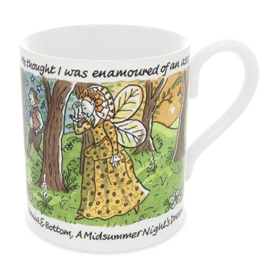 A Midsummer Night's Dream bone china mug