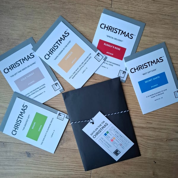 The Season's Reason Christmas Card Collection Mix & Match 5 PACK