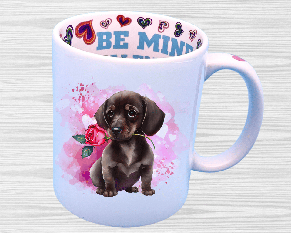 Cute dachshund coffee mug