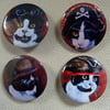 Steampunk Cat Art Badges Buttons Pirate Cosplay