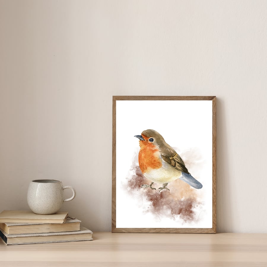 Set of 3 Watercolor Bird Prints