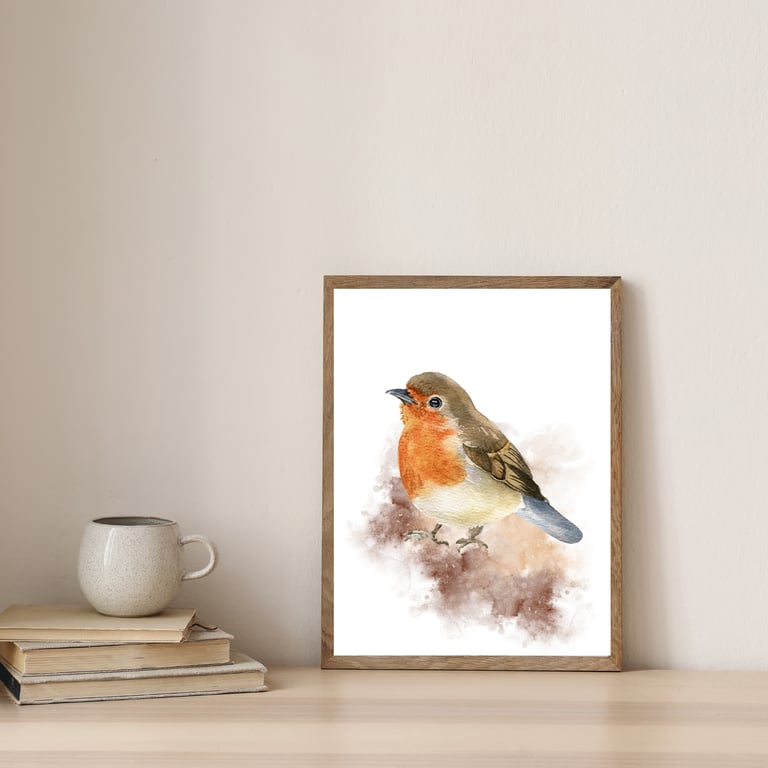 Set of 3 Watercolor Bird Prints