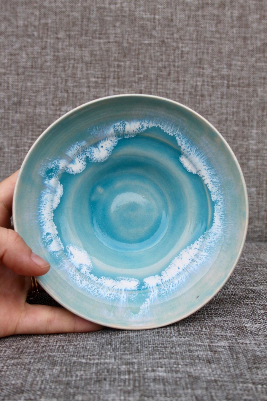 Unique ocean bowl - rounded