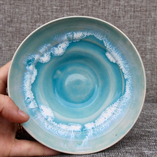 Unique ocean bowl - rounded