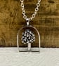 Sterling Silver Tree Pendant