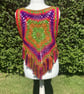 Rainbow crocheted top - Image 3