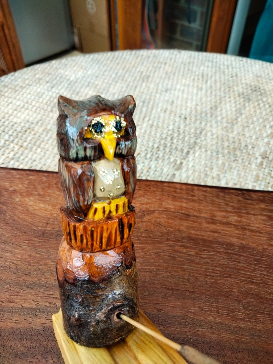 Novelty incense stick holder