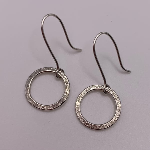 Silver Drop Earrings