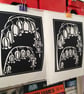 Linocut Print - "Bluebell" - Image 5