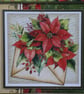 Poinsettias Christmas card - Image 2
