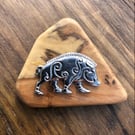 Pictish Boar Yew Brooch