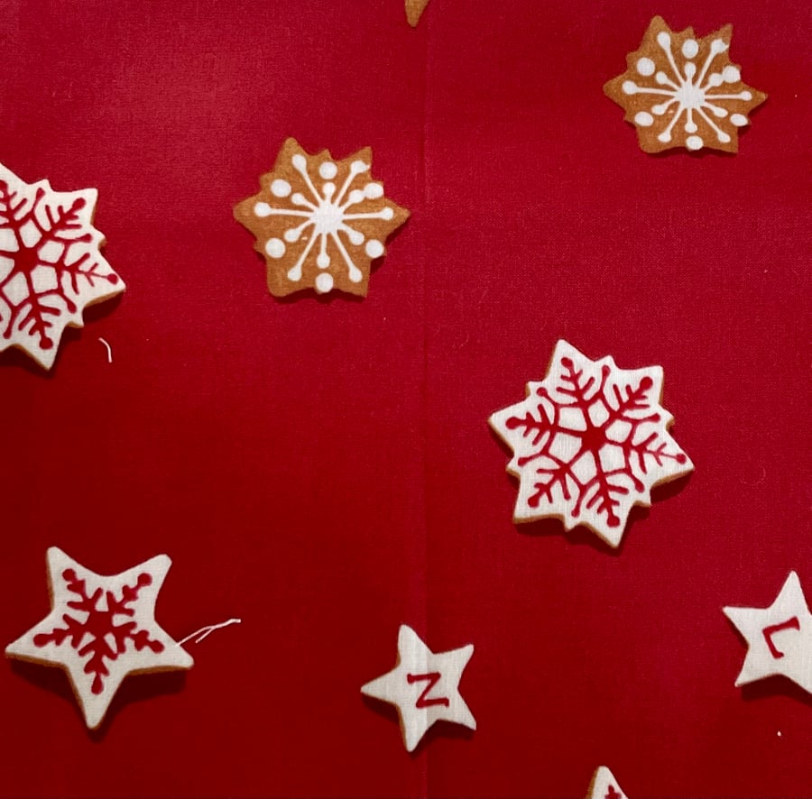 Fat Quarter of Christmas Gingerbread Fabric