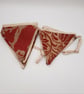 Red and gold  antique theme large bunting  - Image 3