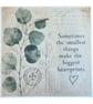 Vintage Botanical Greeting Card. Handmade Parchment Paper Card. Thinking of You - Image 6