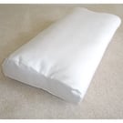 Tempur Original Neck Pillow COVER ONLY White QUEEN Large 60cm