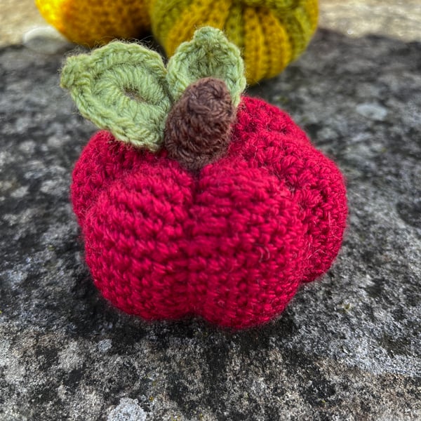 Handmade Crochet Pumpkin Decoration, Autumn & Halloween