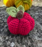 Handmade Crochet Pumpkin Decoration, Autumn & Halloween - Image 1