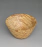 A scalloped dish in spalted ash - Image 2