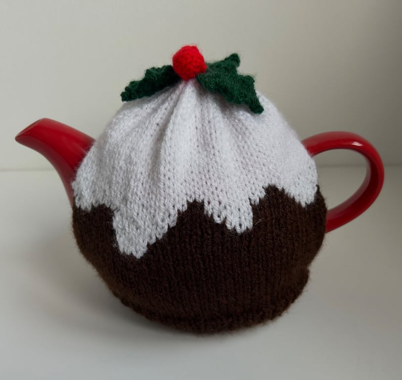 Large Christmas Pudding tea cosy