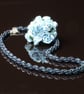 Little Blue Spiral Necklace - Image 5