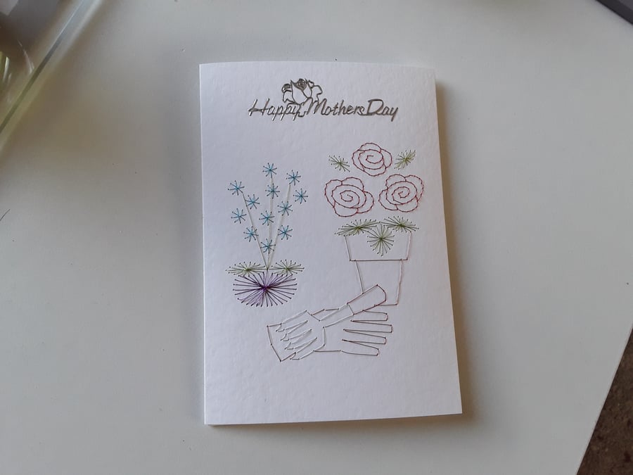 A card for mum on mother's day 