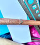 Sterling Silver Chevron Rings - Sizes L - R, Stacking Rings - Image 4