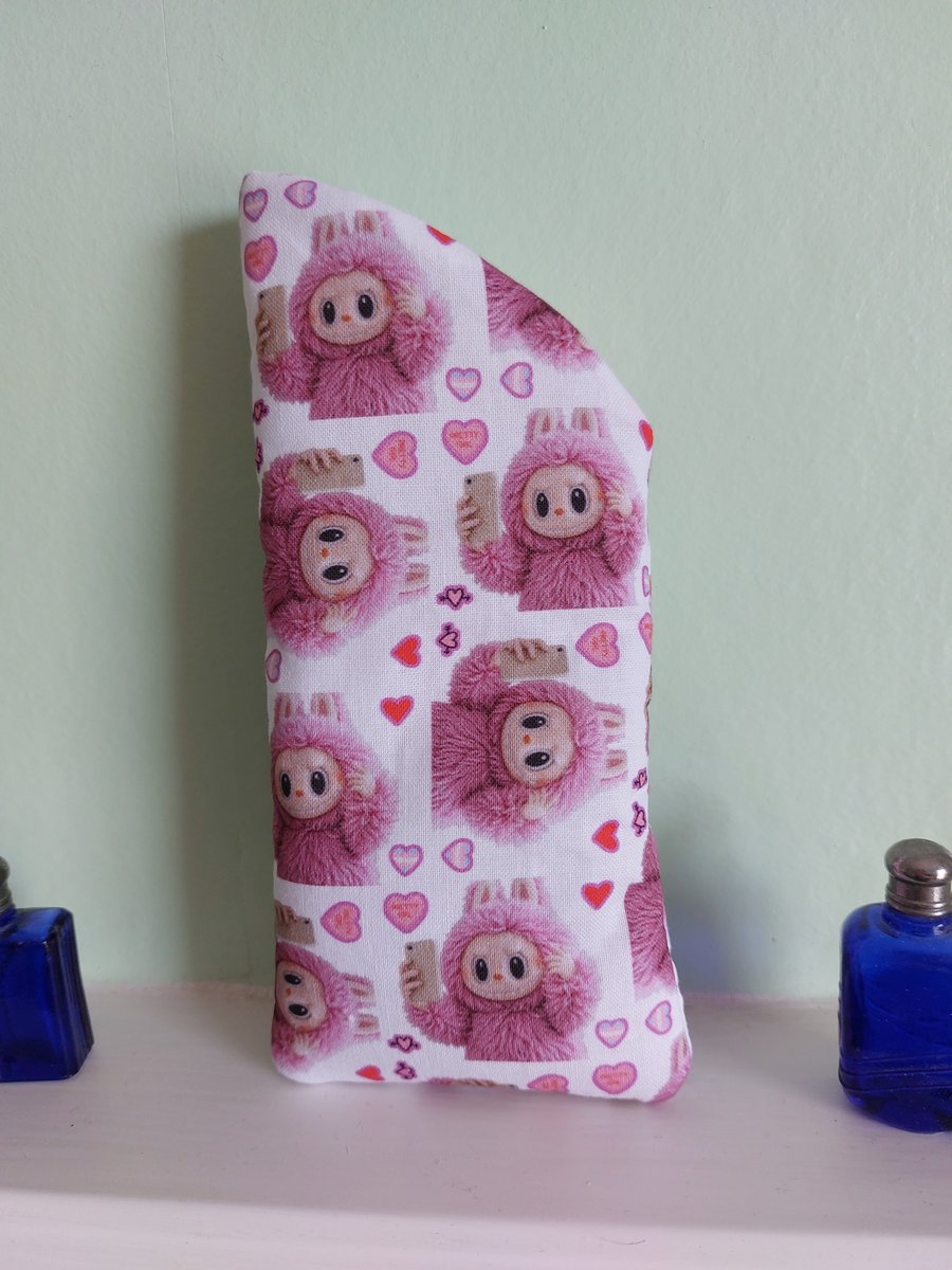 Selfie Monster Cotton Glasses Case 