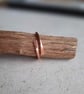 Plain Copper Wrap Around Ring - Adjustable - Image 1