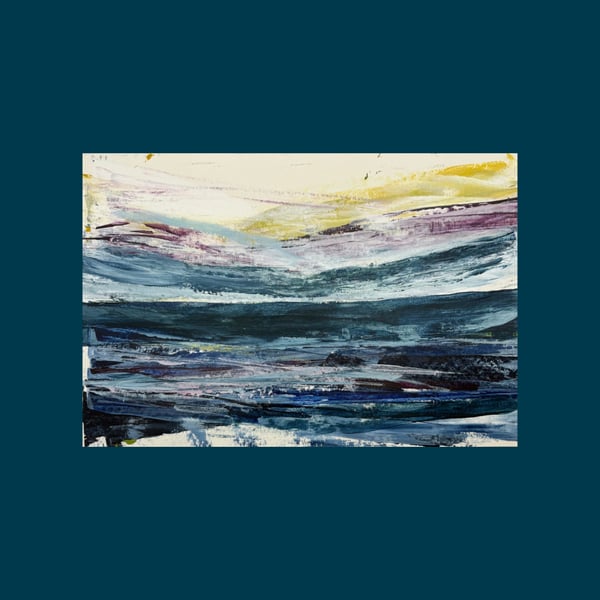 Perfectly Imperfect Original Seascape Painting - 74