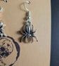 Handcrafted Spider Dangle Earrings - 2x1.5cm - Image 2