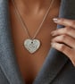 Silver Paisley Heart - Image 6