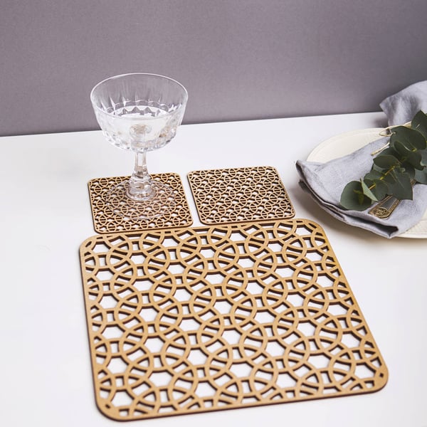 Good Times Placemats And Coasters Tableware Set of 4