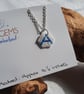 Letter A Beadwork Necklace - Image 3