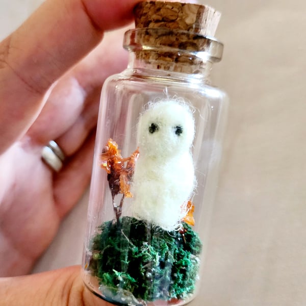 Your Very Own Glow in The Dark Ghost In A Jar, Spooky Gift, Goth Gift