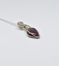 Perfectly Imperfect Ruby and Silver Necklace - Image 6