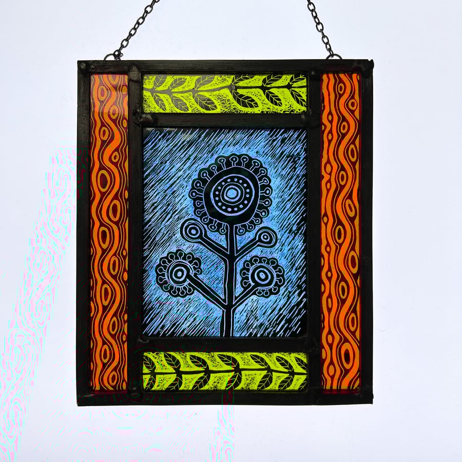 Mini Stained Glass Window Decoration 4