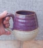 Extra large cuddle mug hand thrown tankard stoneware pottery ceramic handmade  - Image 1