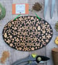 ‘To plant a garden’ Wooden Pyrography Sign - Image 1