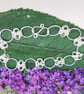 Handmade sterling silver chainmaille bracelet  - Image 2