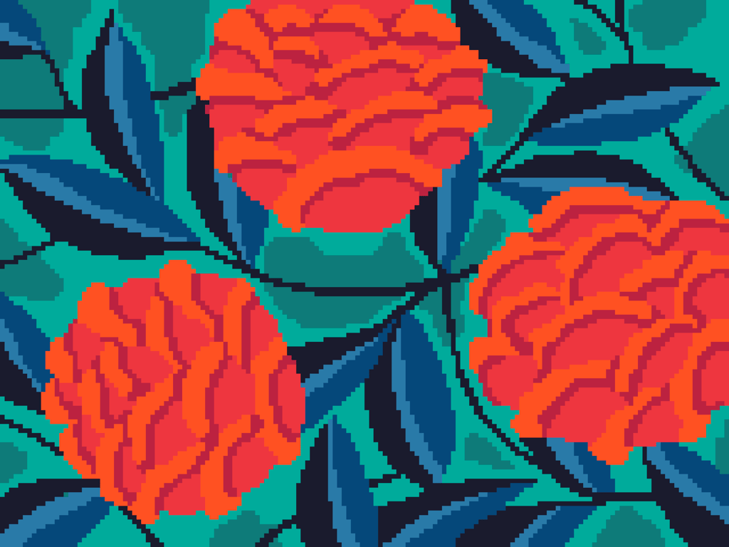 246 - Art Deco Floral Cross Stitch Pattern: EA Seguy Vintage foliage (PDF Chart)