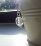Sparkling Quartz and Sterling Silver Earrings - Image 2
