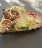 Rustic Christmas Wall Hanging with Dried Orange, Cinnamon & Pinecones. - Image 3